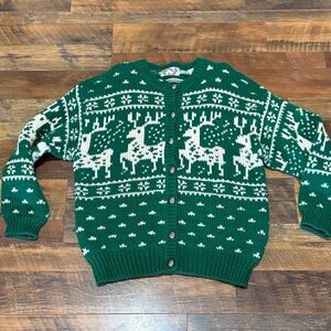 Vintage 1990s‎ Bravo Christmas Reindeer Sweater